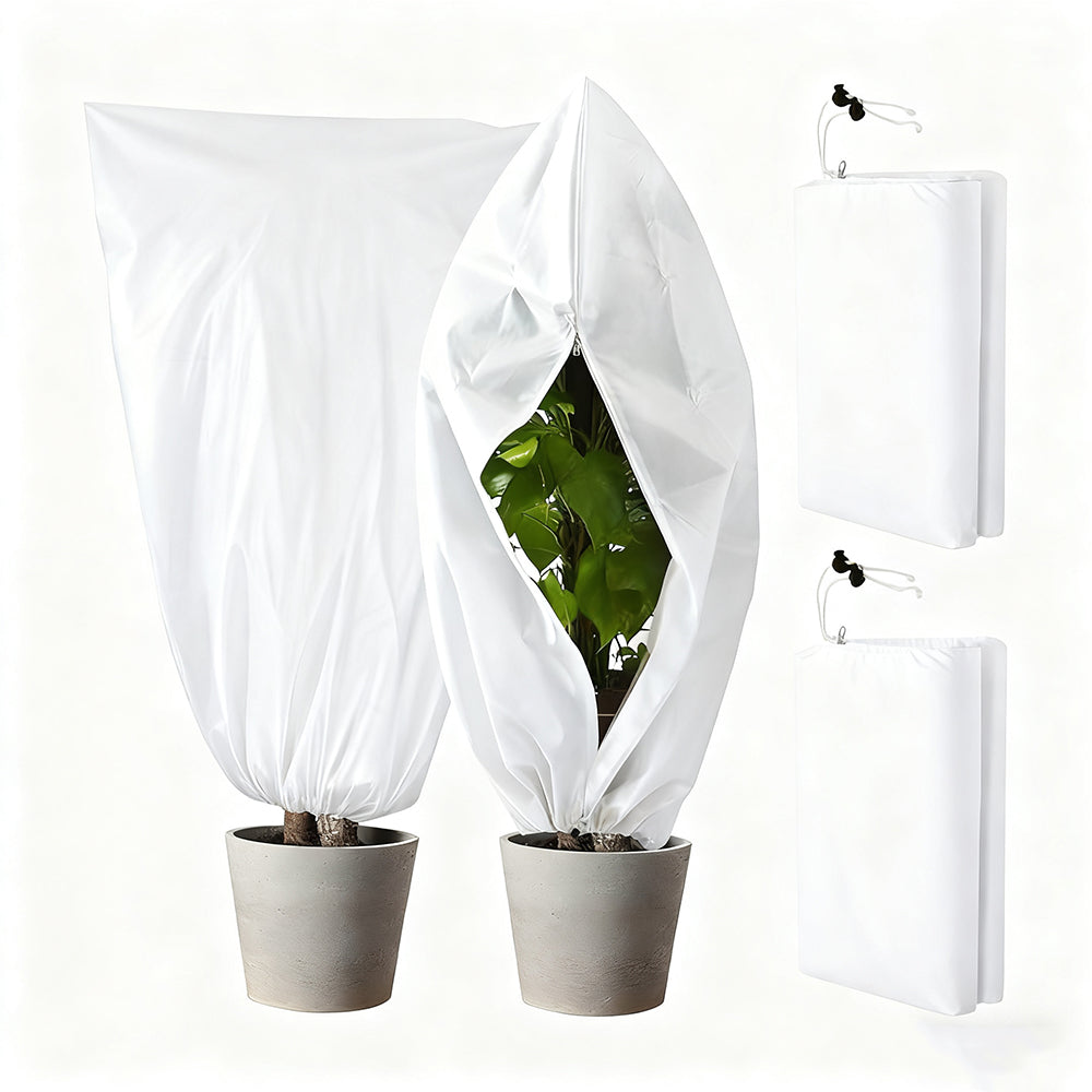 Plant Frost Protection Fleece Cover - 80 x 100 cm, White - product view 1