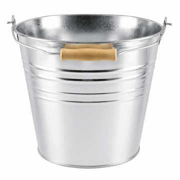 Galvanised Steel Garden & Utility Bucket - 10 Litre - product view 1